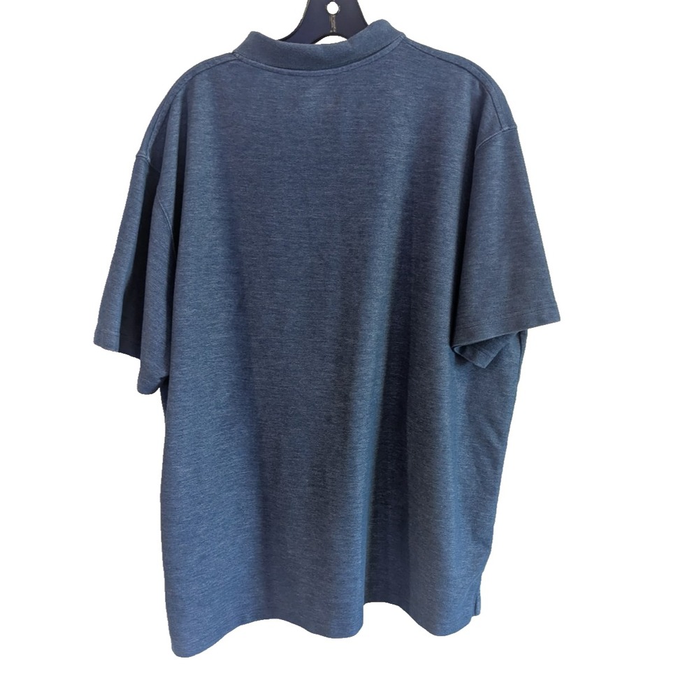Carhartt S/S Shirt‎ Mens XL Blue Polo Loose Fit K570 Outdoor Casual Workwear - Picture 2 of 5